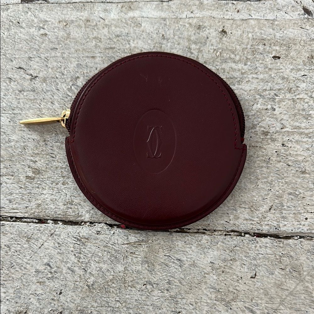 Authentic Vintage Cartier Coin/Jewelry Pouch